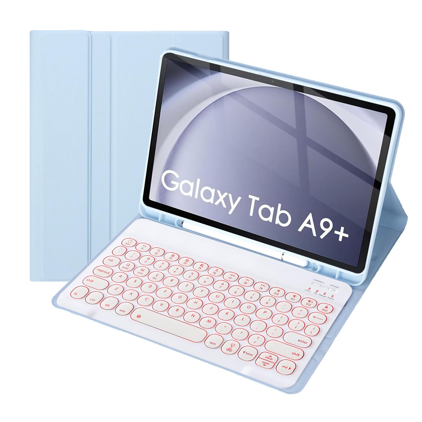 Amazon.com: GYSDCAZ Keyboard Case for Samsung Galaxy Tab A9 Plus